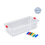 Polypropylene GN 1/3 food container, 10 cm depth, 4 litres