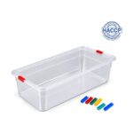 Polypropylene GN 1/3 food container, 15 cm depth, 6 litres