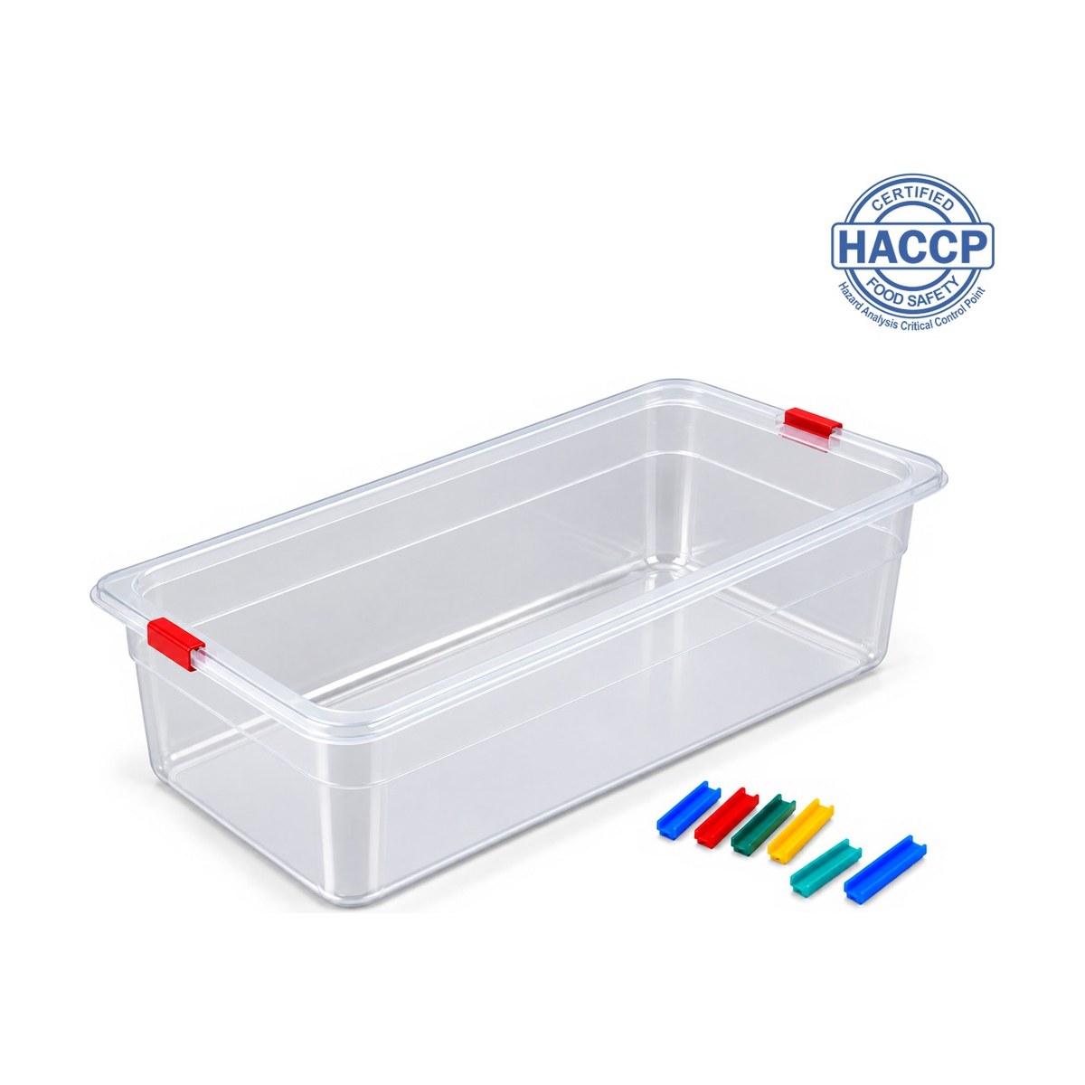 Food Container PP GN - Tupperware 1/3 15cm Depth 6lt Polypropylene GN 1/3 food container, 15 cm depth, 6 litres