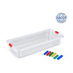 Polypropylene GN 1/3 food container, 6.5 cm depth, 2.5 litres