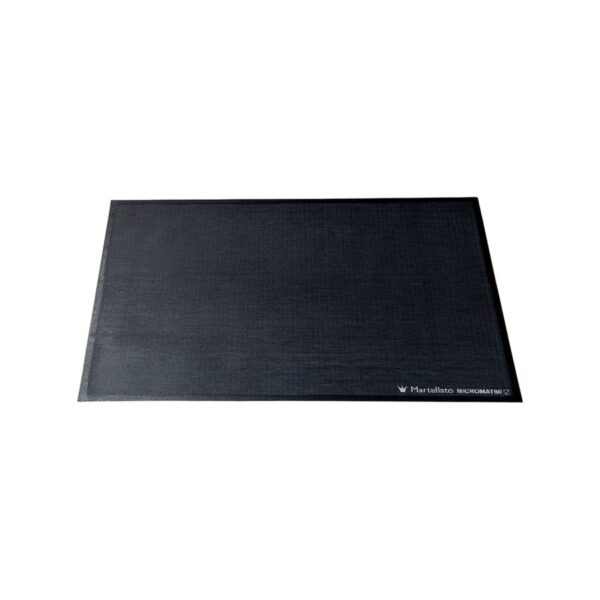 Martellato black perforated Silpat silicone baking mat, 60x40 cm