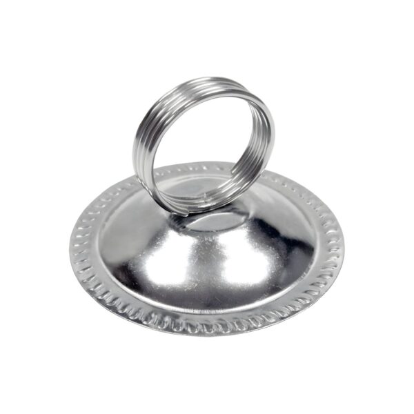 Stainless steel table card stand ring, 7 cm