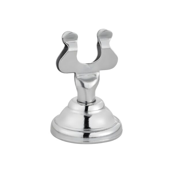 Lyra 18/10 stainless steel table card stand, 4.5 cm
