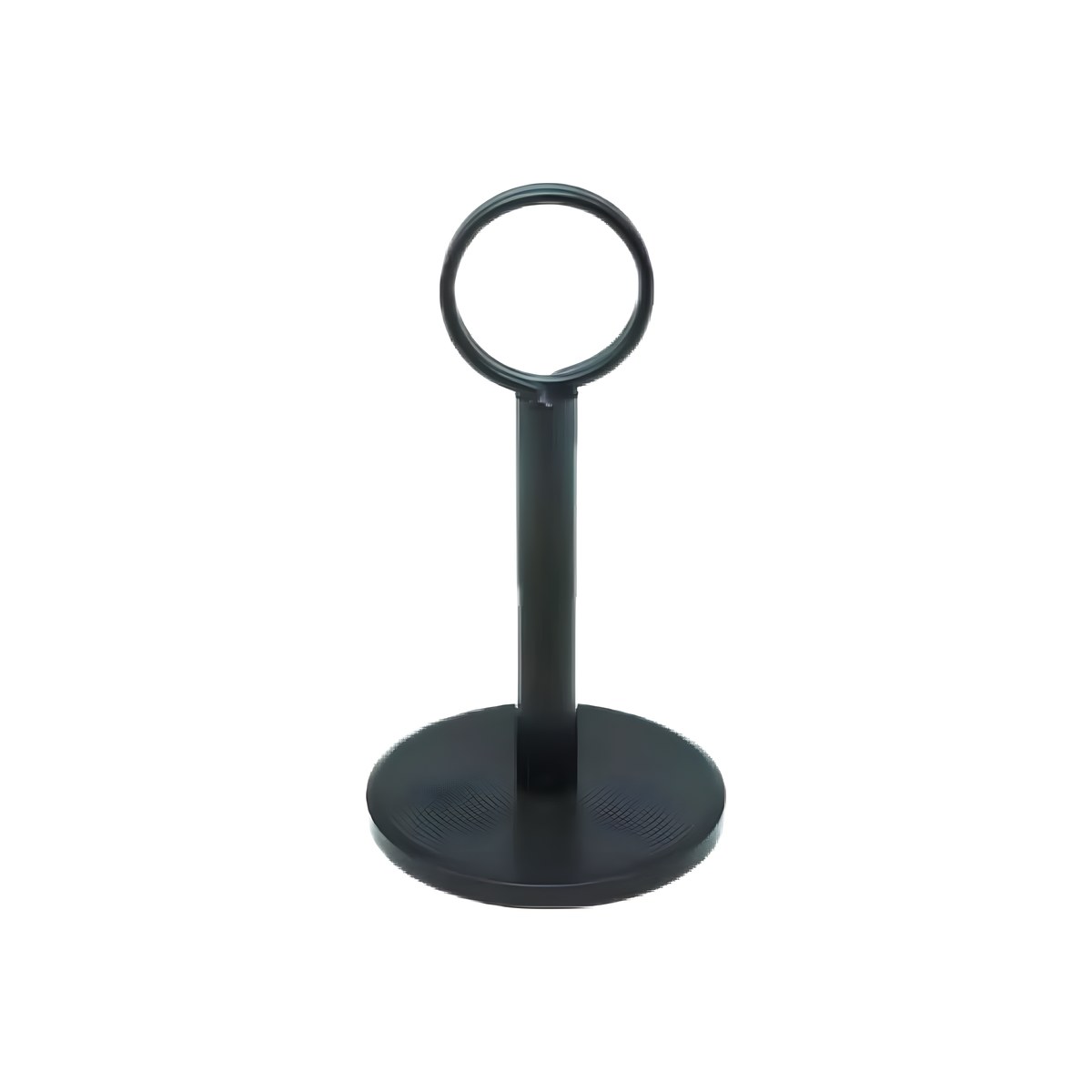 Table Card Stand Black Matte Inox 18/10 Heavy-Duty 10cm Black matte 18/10 stainless steel table card stand, 10 cm
