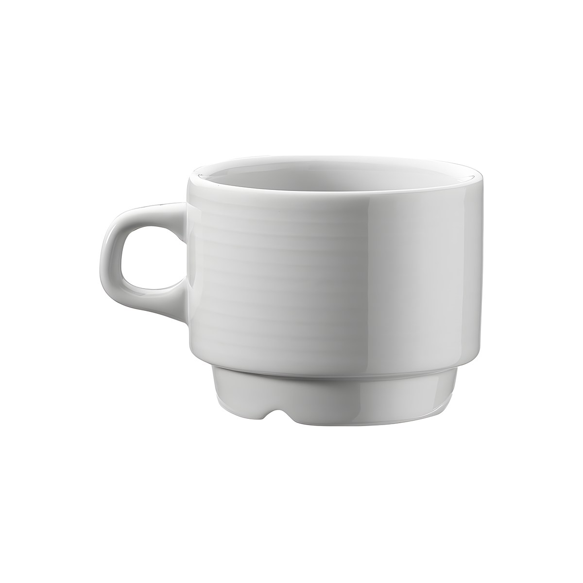 Stackable Porcelain Espresso Cup Dunya 9.5cl Kutahya Kutahya Dunya stackable porcelain espresso cup, 9.5 cl