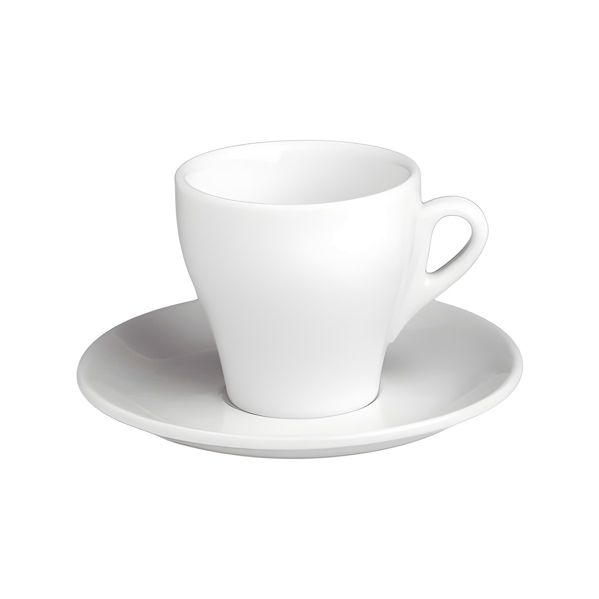 Φλυτζάνι Πορσελάνης Espresso Κωνικό 7cl 64 10107 Κωνικό φλιτζάνι πορσελάνης για espresso, 7 cl