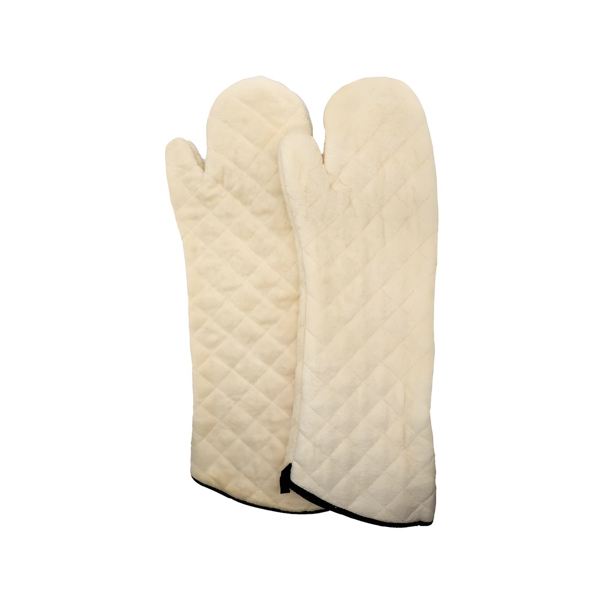 Oven Gloves Resistant Long +250°C 42x19cm 2pcs Long heat-resistant cotton oven gloves up to +250°C, 42x19 cm, 2 pieces