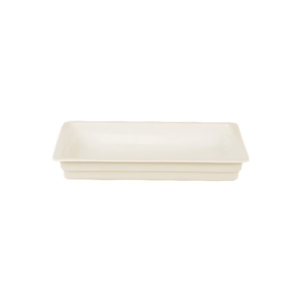 Kutahya Bone GN 1/1 porcelain insert dish, 53x32.5x6.5 cm