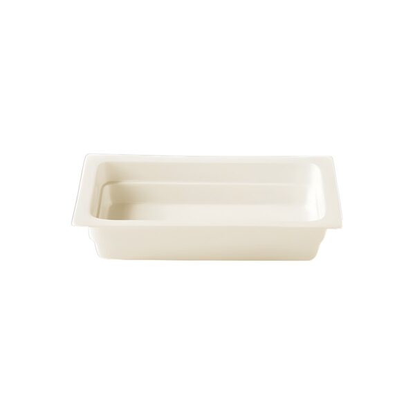 Kutahya Bone GN 1/2 porcelain insert dish, 32.5x26.5x6.5 cm