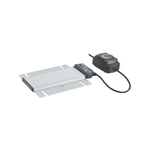 Bain Marie electric heating element with thermostat, 24x20 cm, 400 W