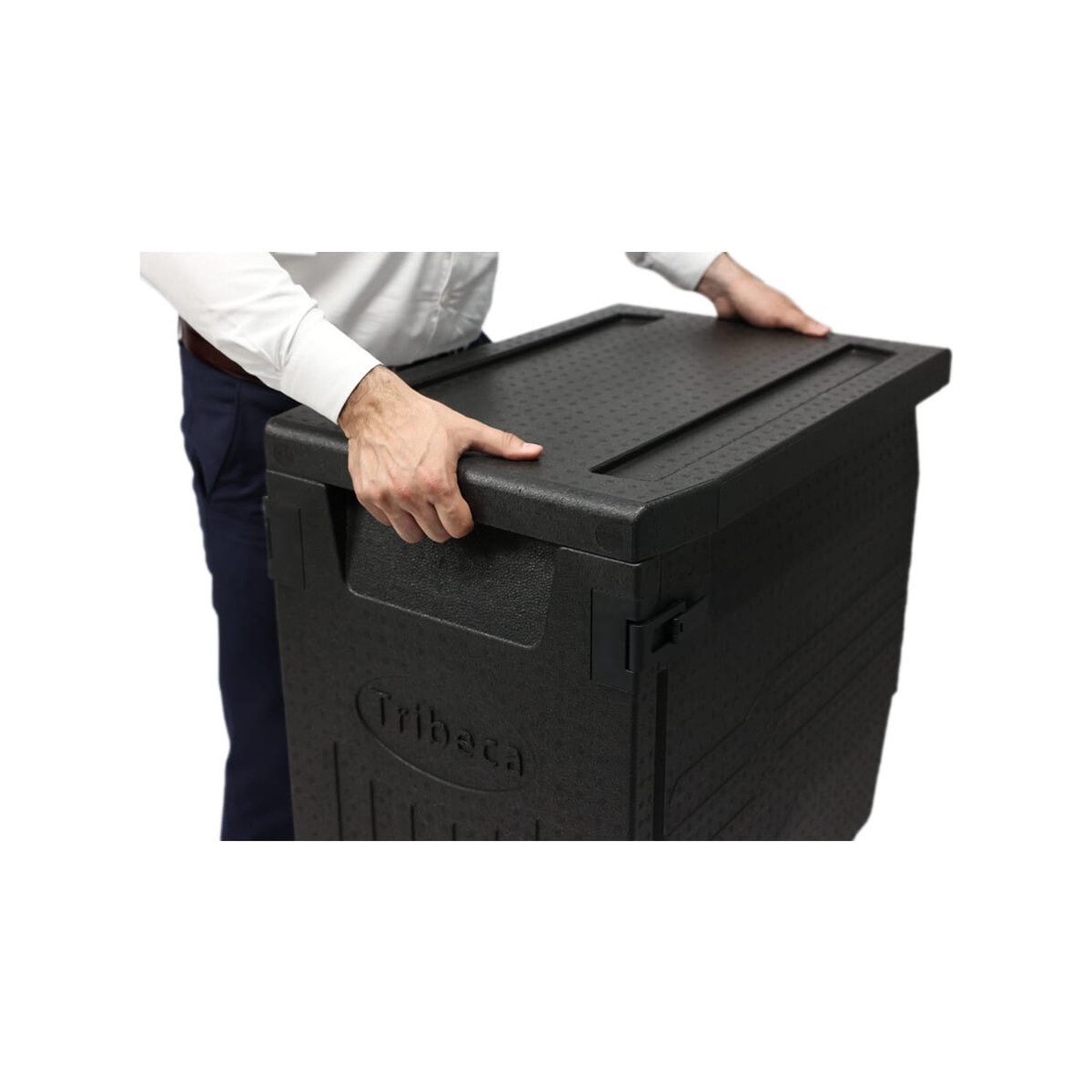 Insulated EPP Box 1/1 6 Positions Door & Hinge Insulated EPP box 1/1 with 6 positions, door and hinge