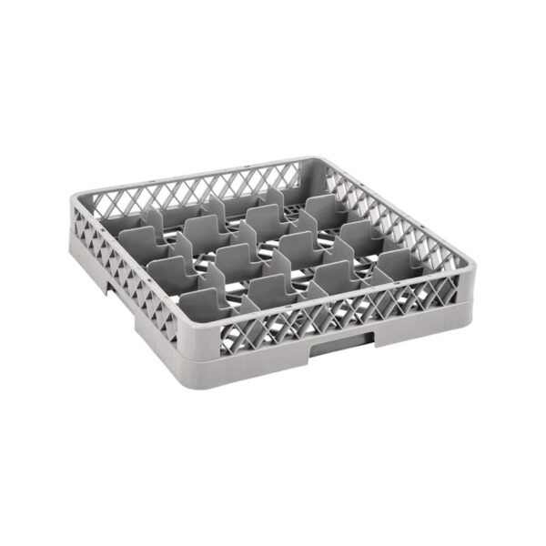 ABS glass dishwasher basket with 16 compartments