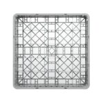 TEMNO Professional Glass Dishwasher Rack 25 Compartments Grey 50x50cm - Image 4