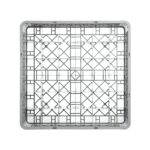 TEMNO Professional Glass Dishwasher Rack 36 Compartments Grey 50x50cm - Image 4