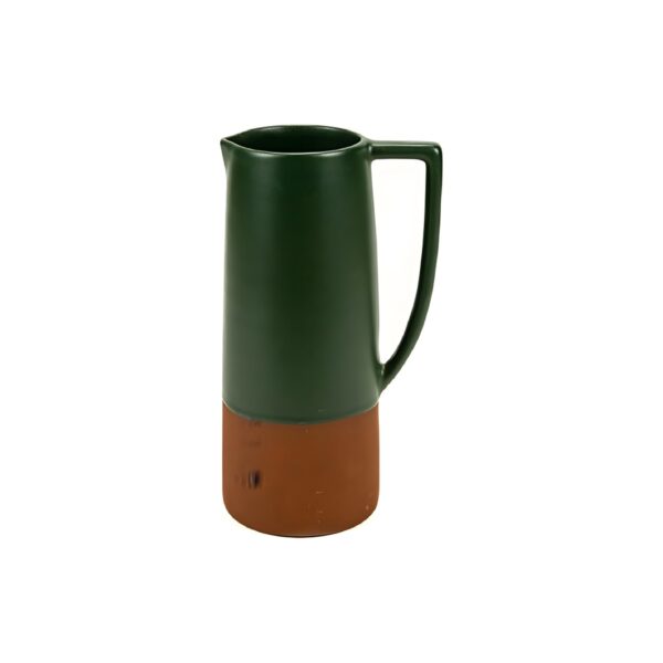 Green Terra terracotta pitcher, 1.5 litre