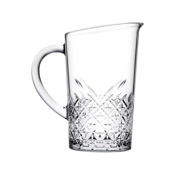 Γυάλινη σκαλιστή κανάτα Pasabahce Timeless, 1440 ml