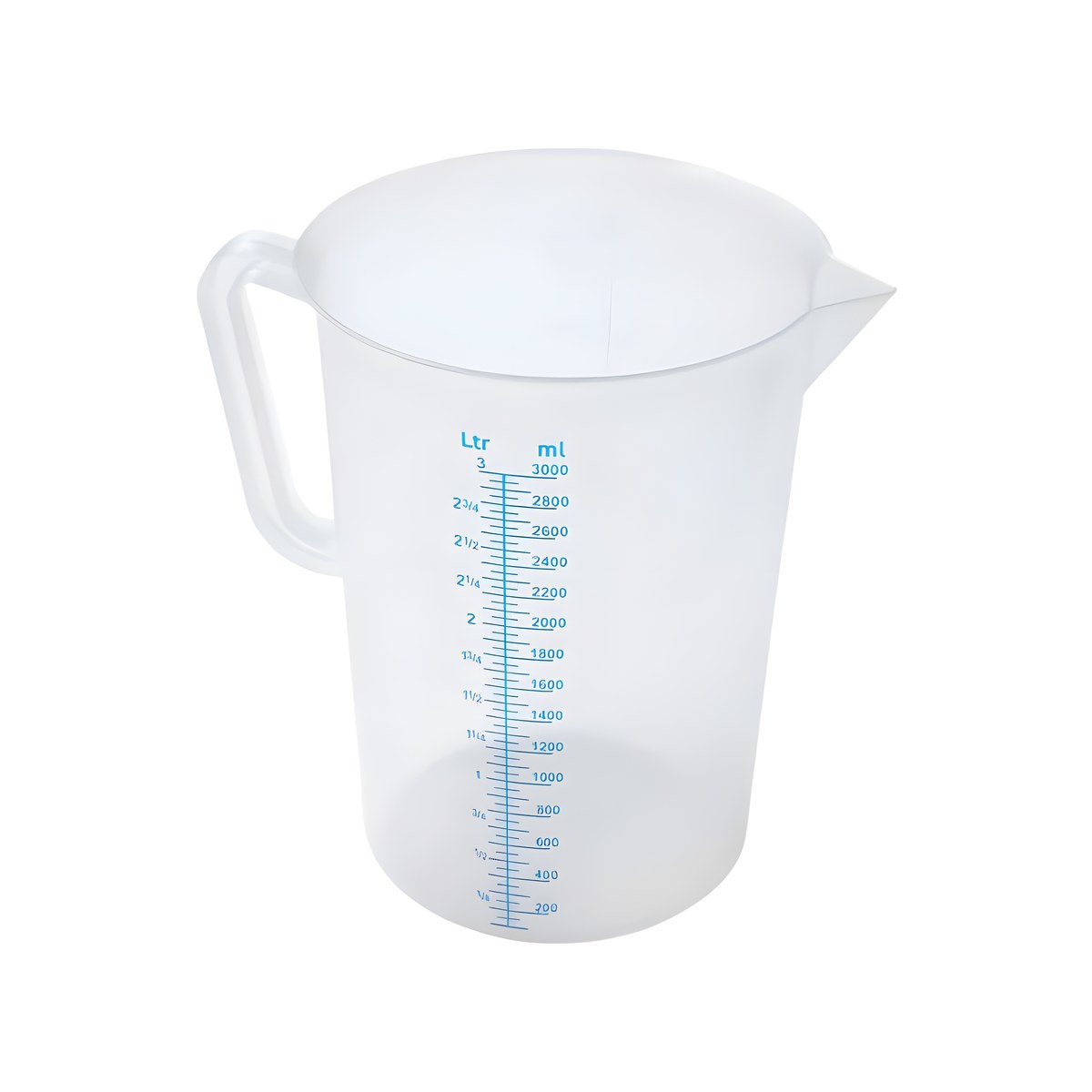Κανάτα Μεζούρα PP Πολυπροπυλαίνιου 3000ML MC3L Κανάτα μεζούρα από πολυπροπυλένιο, 3 λίτρα