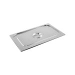 Stainless steel 18/0 gastronomy container lid 1/1