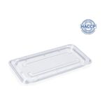 Polypropylene GN 1/1 food container lid, 53x32.5 cm
