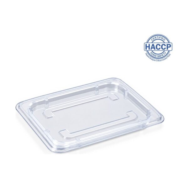 Polypropylene GN 1/2 food container lid, 26.5x32.5 cm
