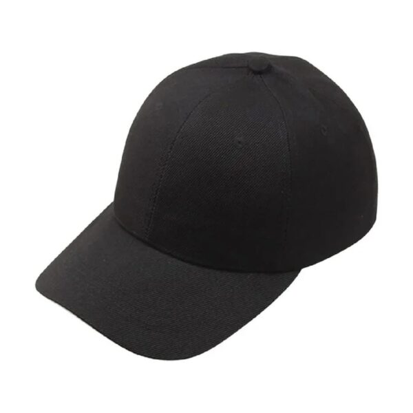 Reinforced black jockey kitchen cap