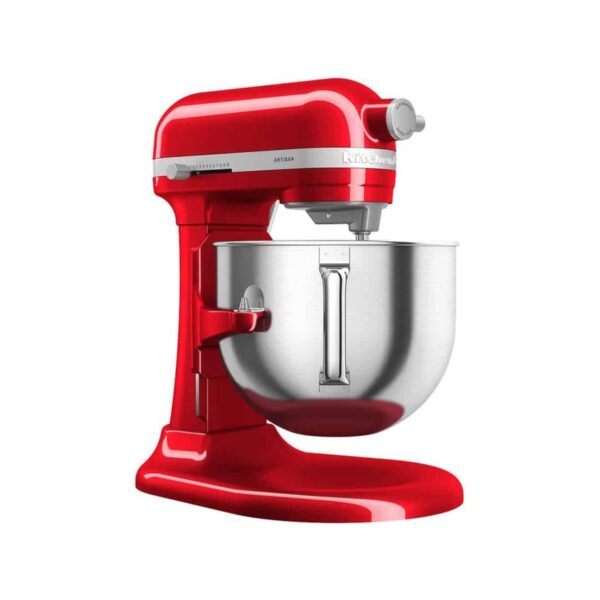 Κόκκινο επαγγελματικό μίξερ KitchenAid Artisan με κάδο 6,6 λίτρων και 6 εξαρτήματα