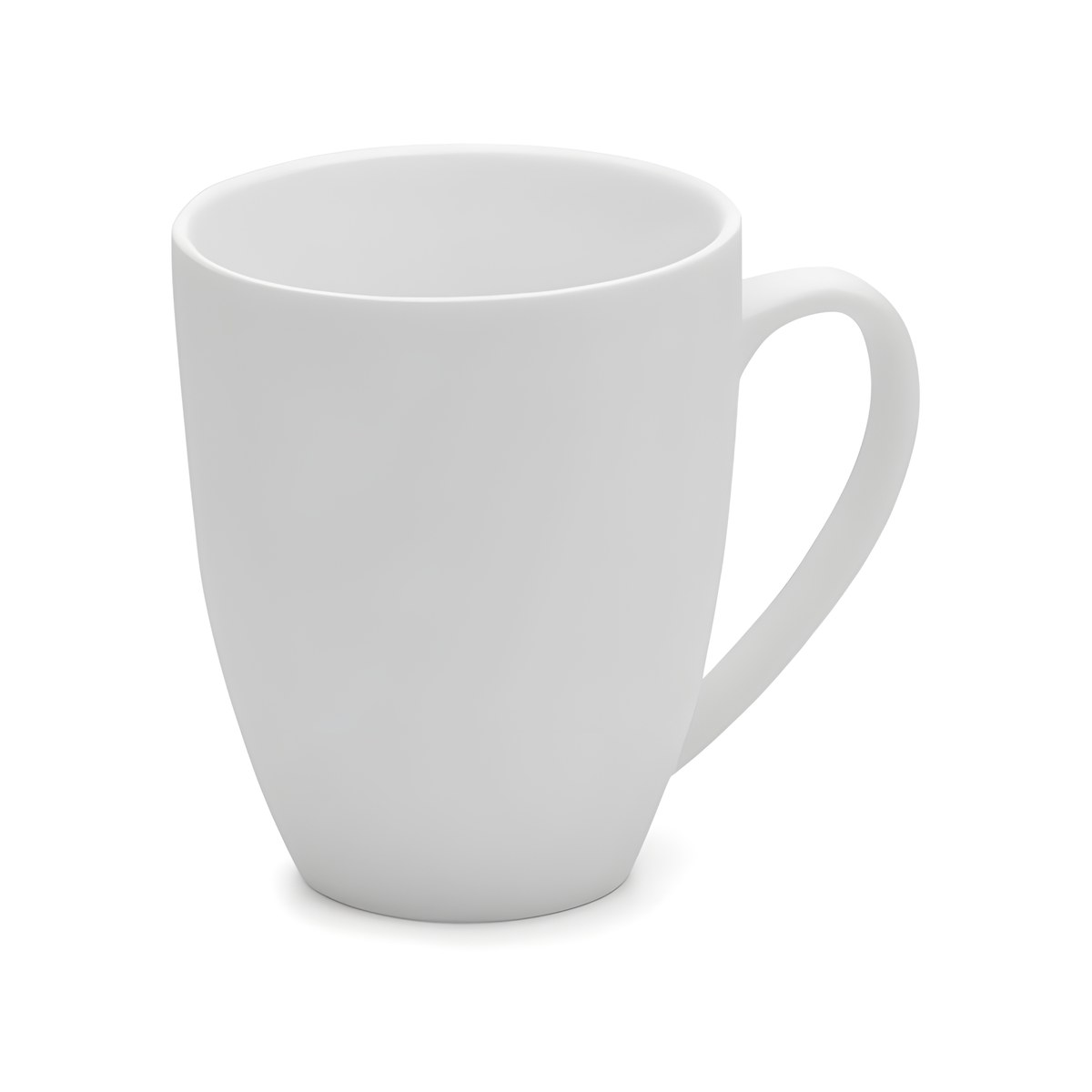 Porcelain Breakfast Mug 37cl White Rock White Rock white porcelain breakfast mug, 37 cl