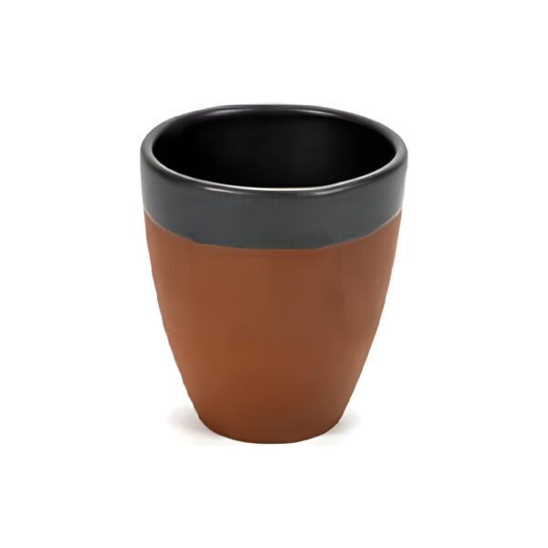Terra Dark Grey terracotta mug, 17.5 cl