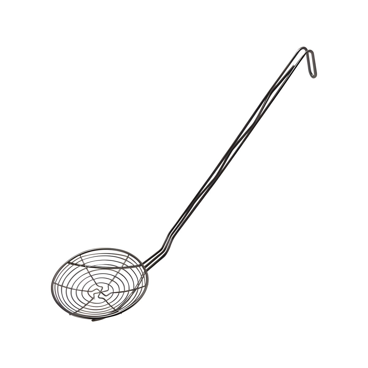 Spider Ladle Inox 18/10 Φ16cm 3.5mm Monoblock WS06 Stainless steel 18/10 monoblock spider ladle, 16 cm diameter, 3.5 mm thick