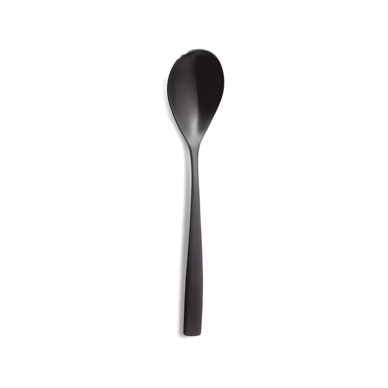 Comas Black Ice 18/10 stainless steel serving ladle, 28 cm