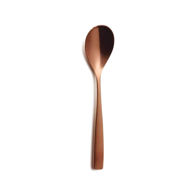 Comas Copper Ice 18/10 stainless steel serving ladle, 28 cm, 3 mm thick