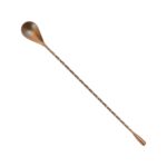 Ανοξείδωτο κουτάλι μπαρ 18/10 σε χρώμα Antique Copper, 31 εκ