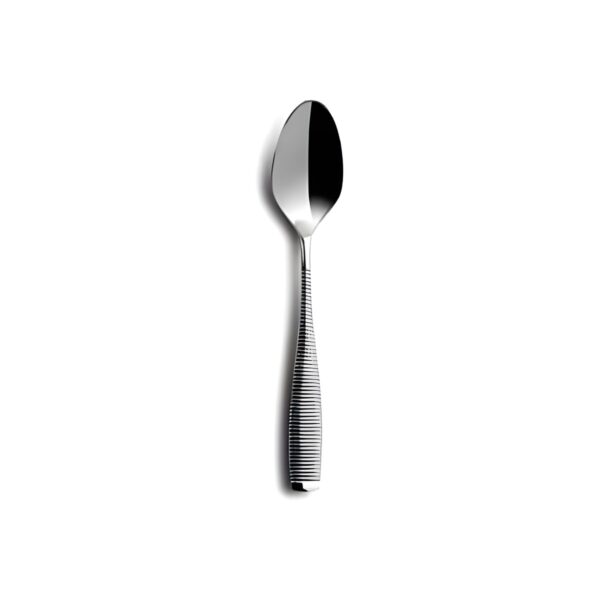 Comas Fleur De Lys stainless steel espresso spoon, 2.5 mm thick