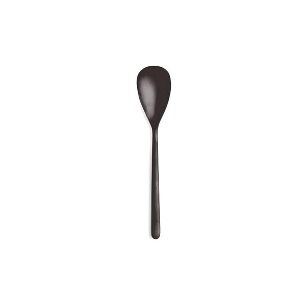 Comas Canada Vintage Black espresso spoon, stainless steel, 2 mm thick