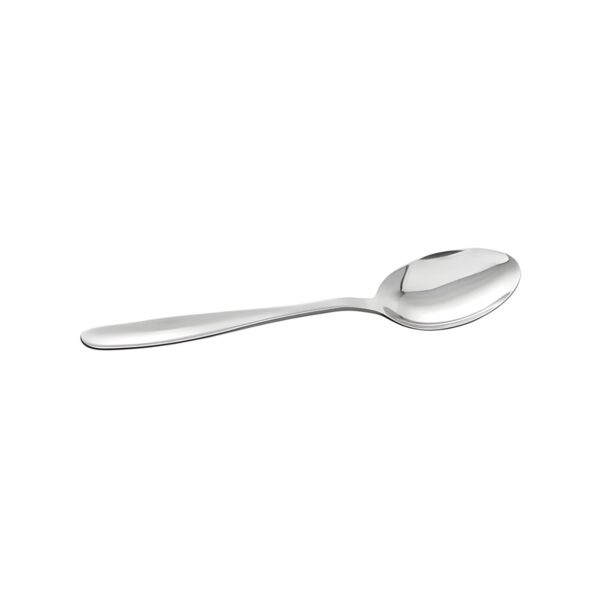 Nova stainless steel table spoon, 18.5 cm long and 2 mm thick