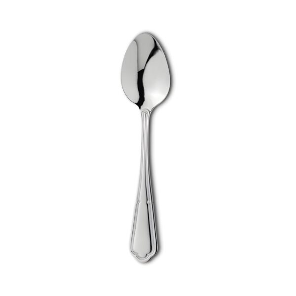 Baroque dessert spoon, 18/0 stainless steel, 3.5 mm thick