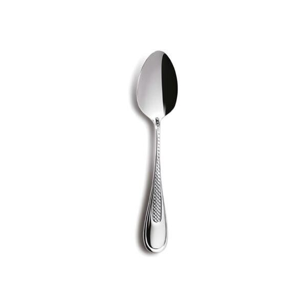 Comas Palma 18/10 stainless steel dessert spoon, 14 cm long, 3 mm thick