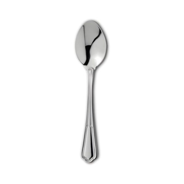 Baroque dessert spoon, 18/0 stainless steel, 3 mm thick