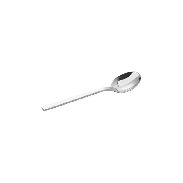 Dimitra stainless steel dessert spoon, 14 cm long, 5 mm thick