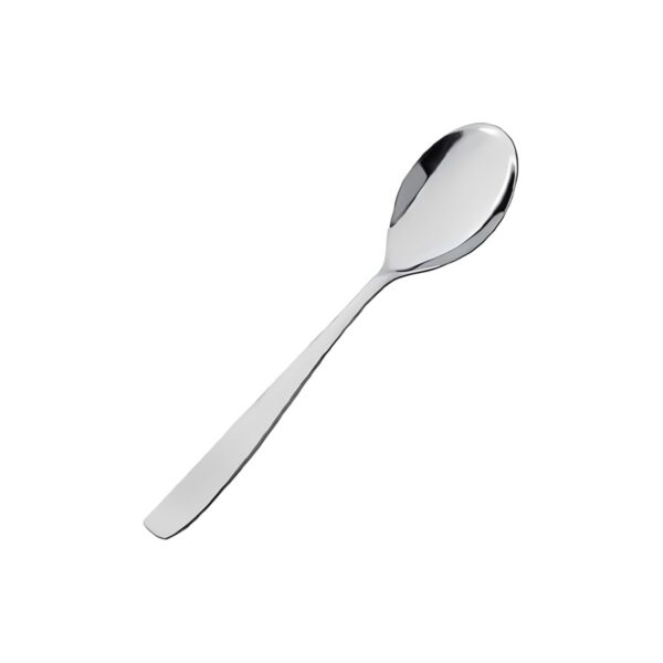 Rio stainless steel teaspoon, 13 cm long and 2 mm thick