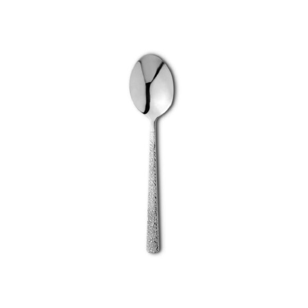 Toujours engraved dessert spoon, 18/0 stainless steel, 4 mm thick