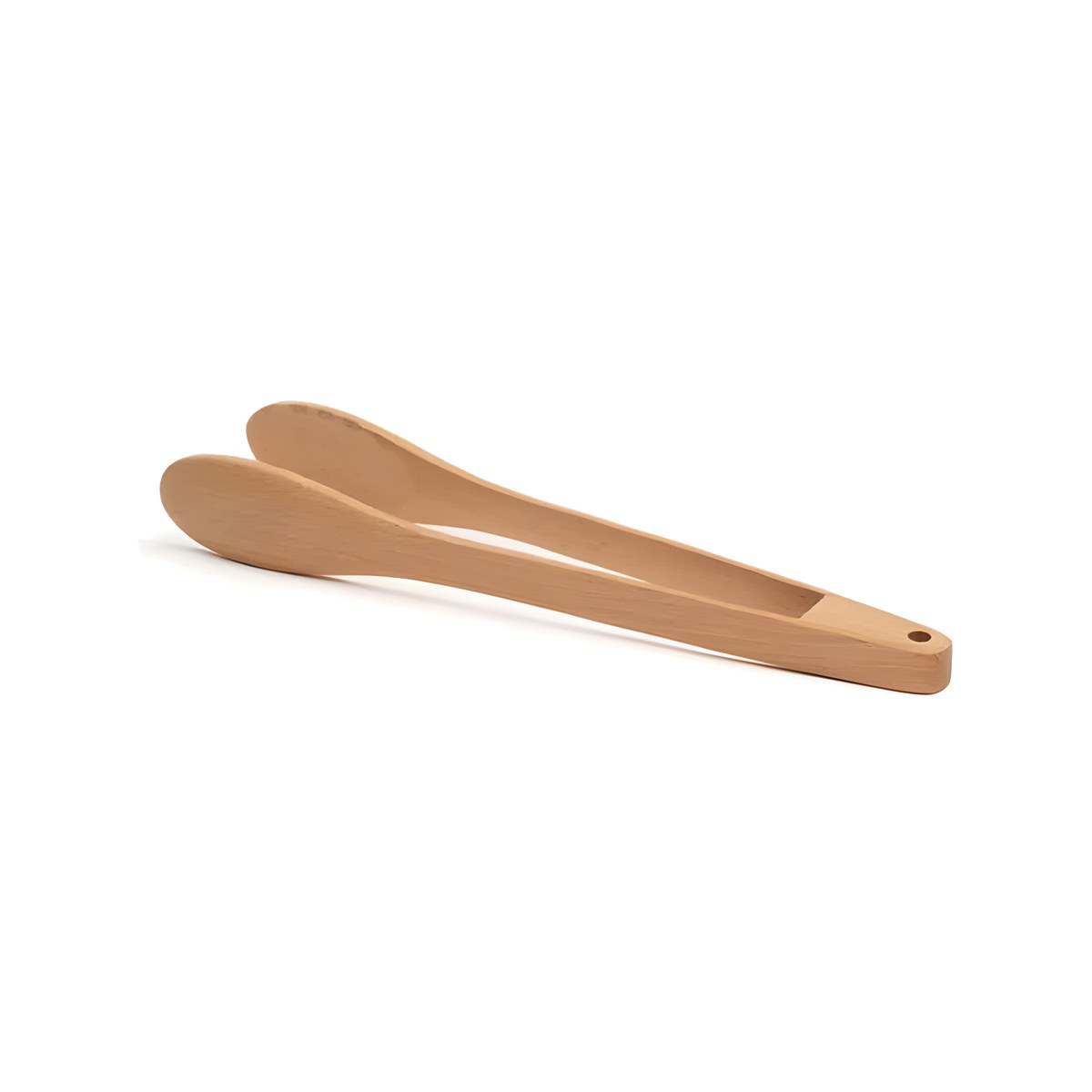 Tongs 31cm Wooden Beech 7549 Koukounara Comas wooden beech tongs, 31 cm