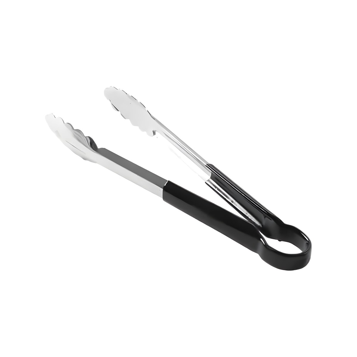 Pine Nut Tongs 31cm Stainless Steel With Black Handle Stainless steel tongs with black handle, 31 cm