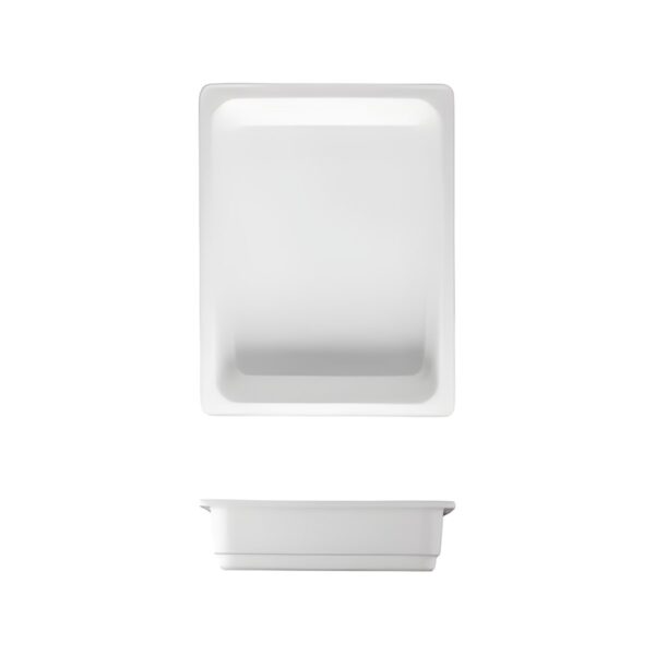 Porcelain GN 1/2 pan, 6.5 cm depth