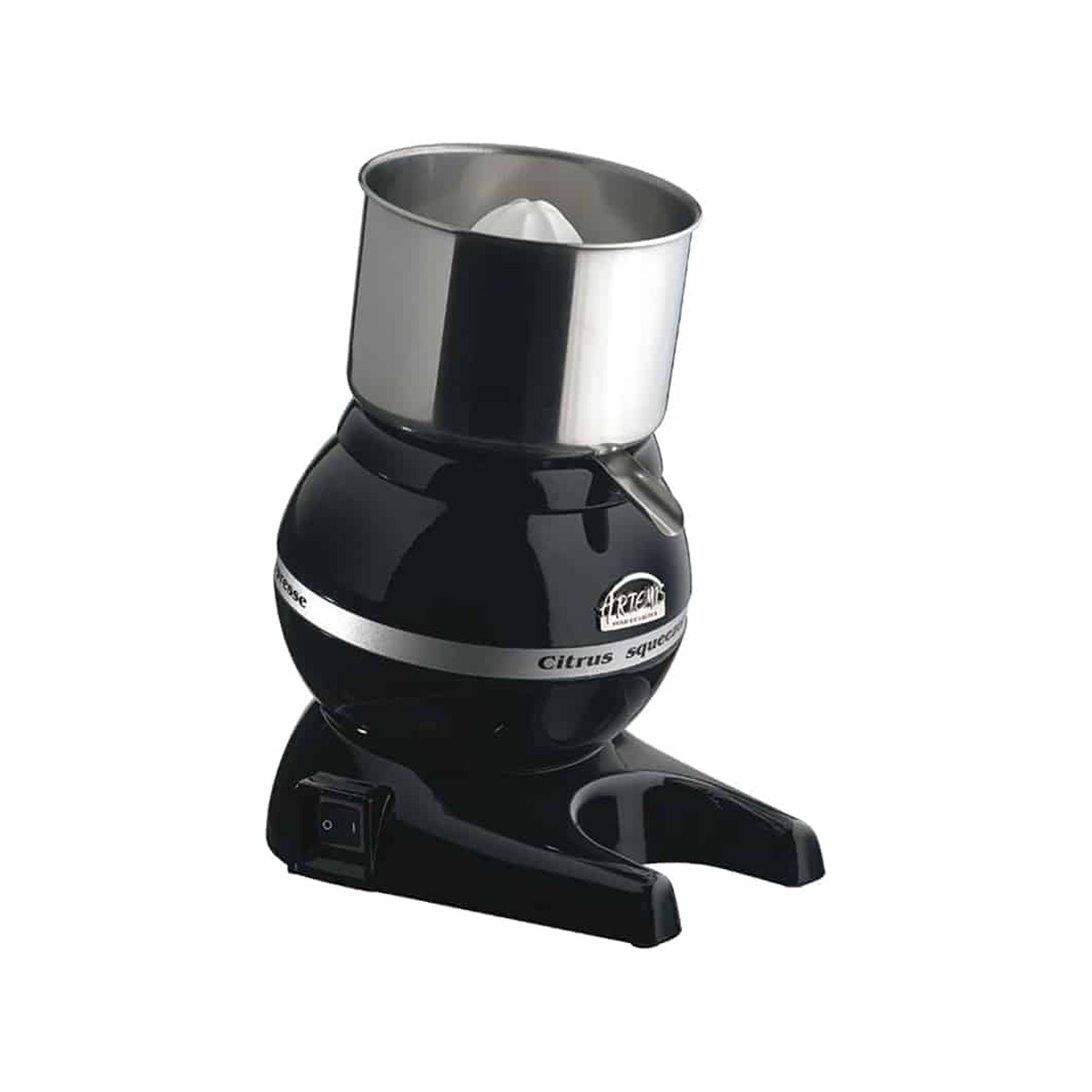 Lemon squeezer AK/5 Black Artemis Black Artemis AK/5 electric aluminium lemon squeezer
