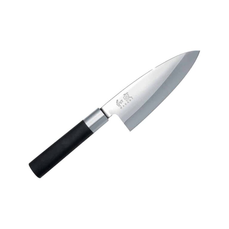 Ανοξείδωτο μαχαίρι Deba Kai Wasabi Black, 15 εκ.