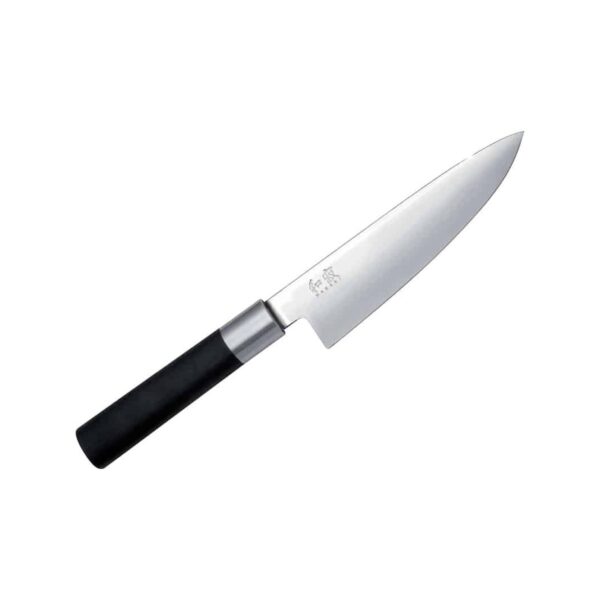 Ανοξείδωτο μαχαίρι σεφ Kai Wasabi Black, 15 εκ.