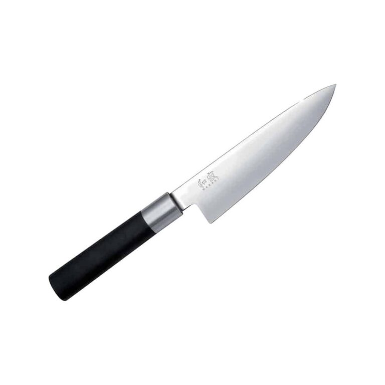 Ανοξείδωτο μαχαίρι σεφ Kai Wasabi Black, 15 εκ.