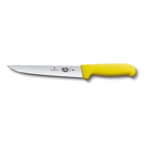 Μαχαίρι κρέατος Victorinox Fibrox με στενή λεπίδα και κίτρινη λαβή, 20 εκ.