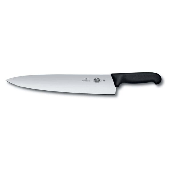 Μαχαίρι σεφ Victorinox Fibrox με μαύρη λαβή και λεπίδα 31 εκ.